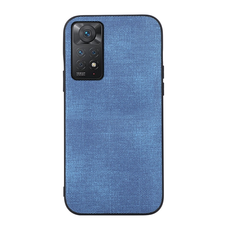 Custodia antiurto Brugg Texture PU per Xiaomi Redmi Note 11 Pro e / Note 11S 4G