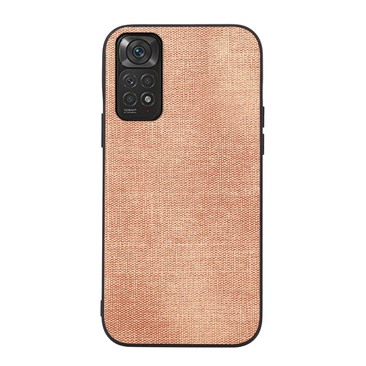 Custodia antiurto Brugg Texture PU per Xiaomi Redmi Note 11 Pro e / Note 11S 4G