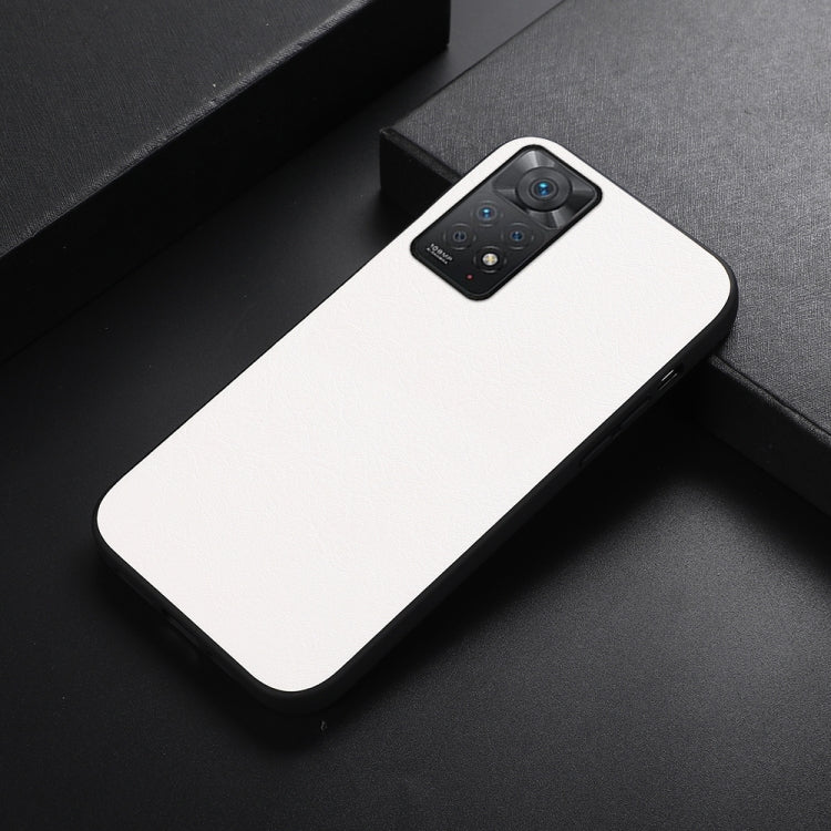 Custodia antiurto Falette Texture PU per Xiaomi Redmi Note 11 Pro e / Note 11S