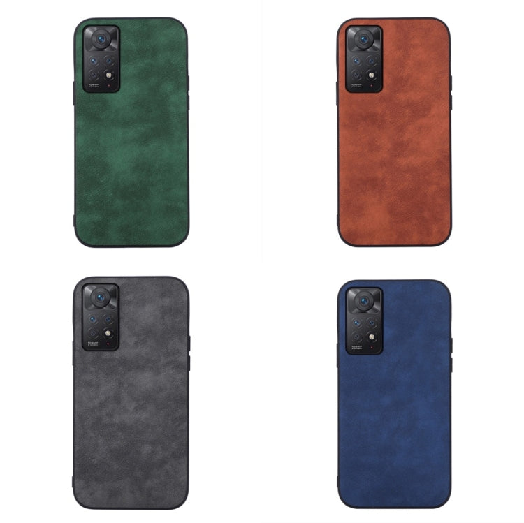 Custodia antiurto PU texture Marocco per Xiaomi Redmi Note 11 Pro e / Note 11S