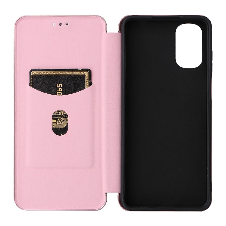 Custodia in pelle con vibrazione orizzontale magnetica per Motorola Moto E32 4G