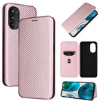 Custodia in pelle con vibrazione orizzontale magnetica per Motorola Moto E32 4G