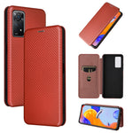Custodia in pelle con vibrazione orizzontale magnetica per Motorola Moto E32 4G