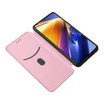 Custodia in pelle con vibrazione orizzontale magnetica per Xiaomi Poco F4