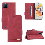 Custodia in pelle con chiusura magnetica per Realme C11 2021/C20, Realme C11