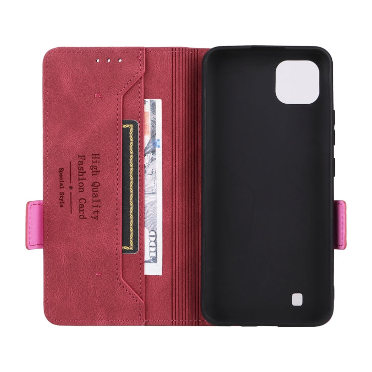 Custodia in pelle con chiusura magnetica per Realme C11 2021/C20, Realme C11