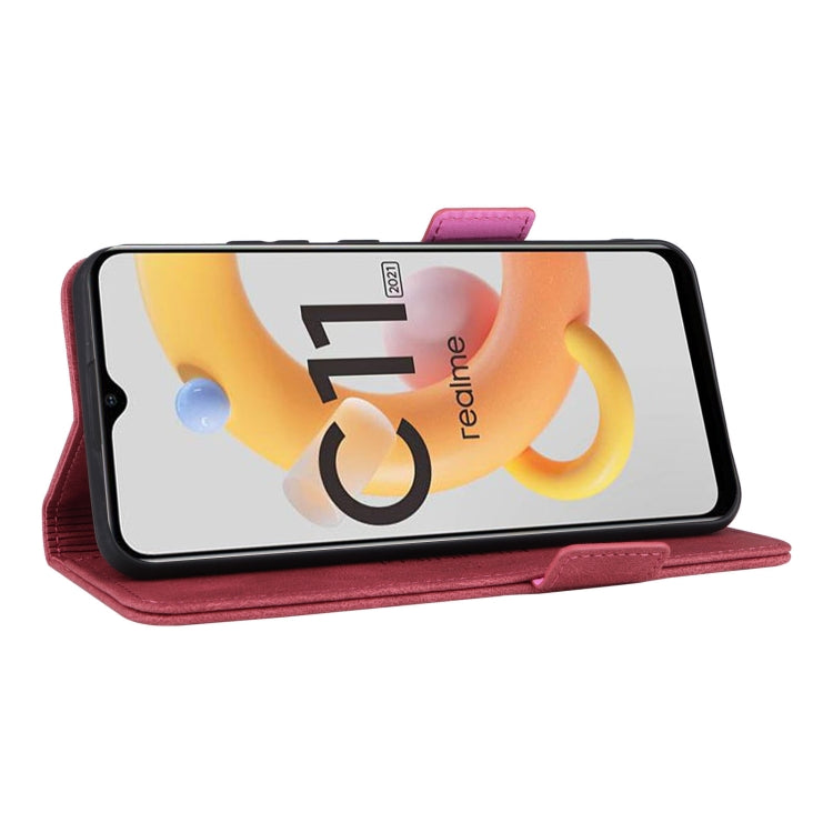 Custodia in pelle con chiusura magnetica per Realme C11 2021/C20, Realme C11