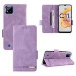 Custodia in pelle con chiusura magnetica per Realme C11 2021/C20, Realme C11