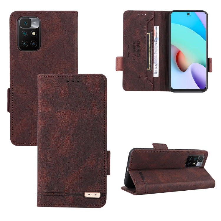 Custodia in pelle con chiusura magnetica per Xiaomi Redmi 10 5G, Note 11 Pro 5G