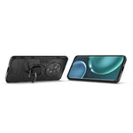 Custodia protettiva antiurto con supporto per anello magnetico per Honor Magic4