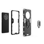 Custodia protettiva antiurto con supporto per anello magnetico per Honor Magic4
