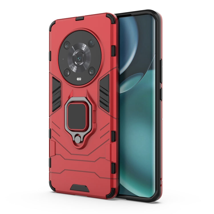 Custodia protettiva antiurto con supporto per anello magnetico per Honor Magic4