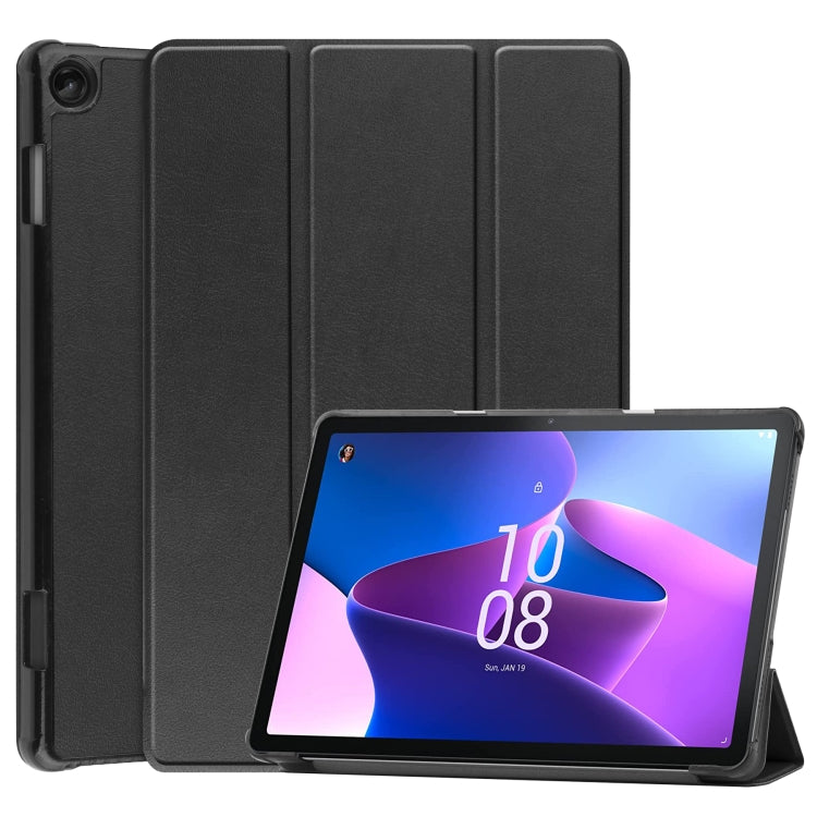Custodia in pelle con supporto a 3 pieghe per Lenovo Tab M10 3rd Gen
