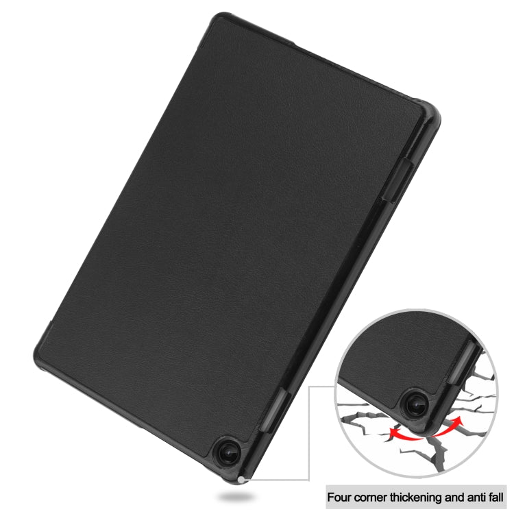 Custodia in pelle con supporto a 3 pieghe per Lenovo Tab M10 3rd Gen
