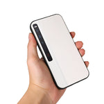 Custodia per telefono in PU con texture Litchi bicolore per Huawei Mate Xs 2