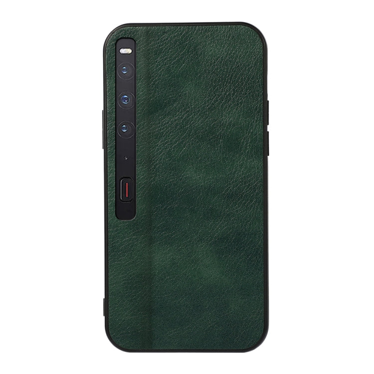 Custodia per telefono in PU con texture Litchi bicolore per Huawei Mate Xs 2
