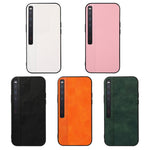 Custodia per telefono in PU con texture Litchi bicolore per Huawei Mate Xs 2