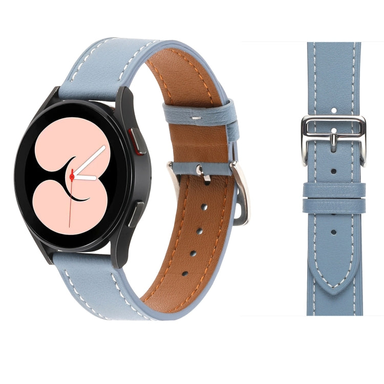 Cinturino in pelle intrecciata per Samsung Galaxy Watch4 40mm/44m