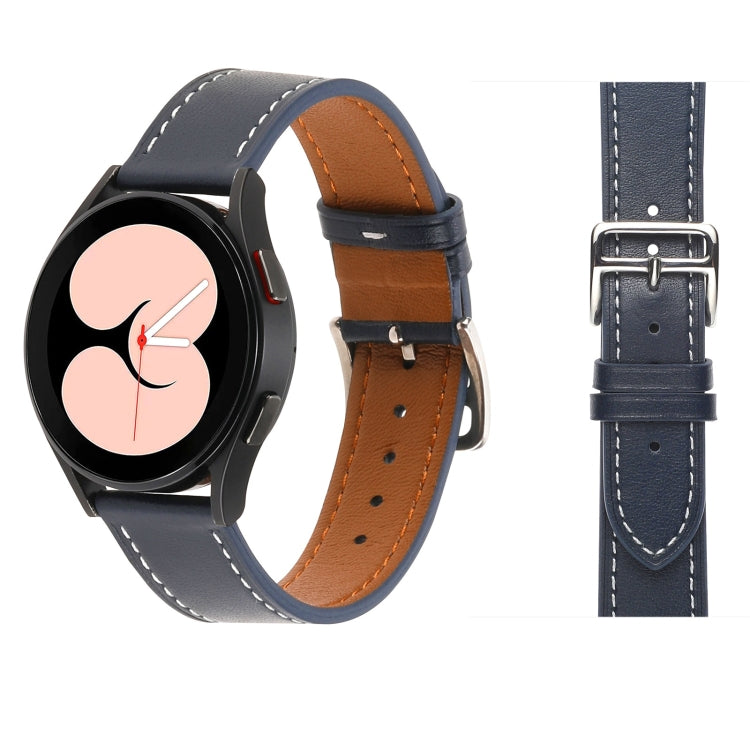 Cinturino in pelle intrecciata per Samsung Galaxy Watch4 40mm/44m
