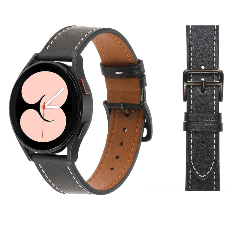 Cinturino in pelle intrecciata per Samsung Galaxy Watch4 40mm/44m