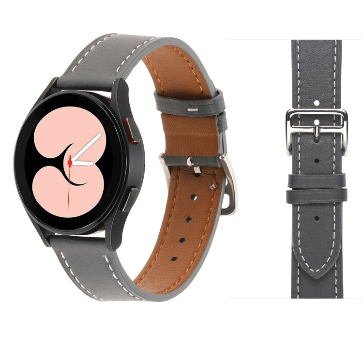 Cinturino in pelle intrecciata per Samsung Galaxy Watch4 40mm/44m