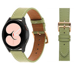 Cinturino in pelle intrecciata per Samsung Galaxy Watch4 40mm/44m