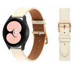 Cinturino in pelle intrecciata per Samsung Galaxy Watch4 40mm/44m
