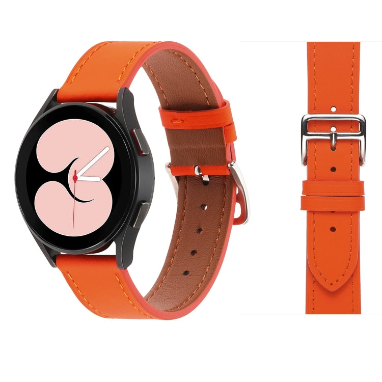 Cinturino in pelle intrecciata per Samsung Galaxy Watch4 40mm/44m