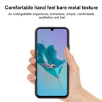 Custodia TPU per telefono nera per ZTE Blade V40 Vita