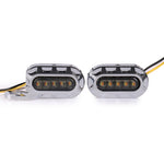 Specchietto retrovisore moto LED per Harley Sportster XL 883/1200