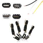Specchietto retrovisore moto LED per Harley Sportster XL 883/1200