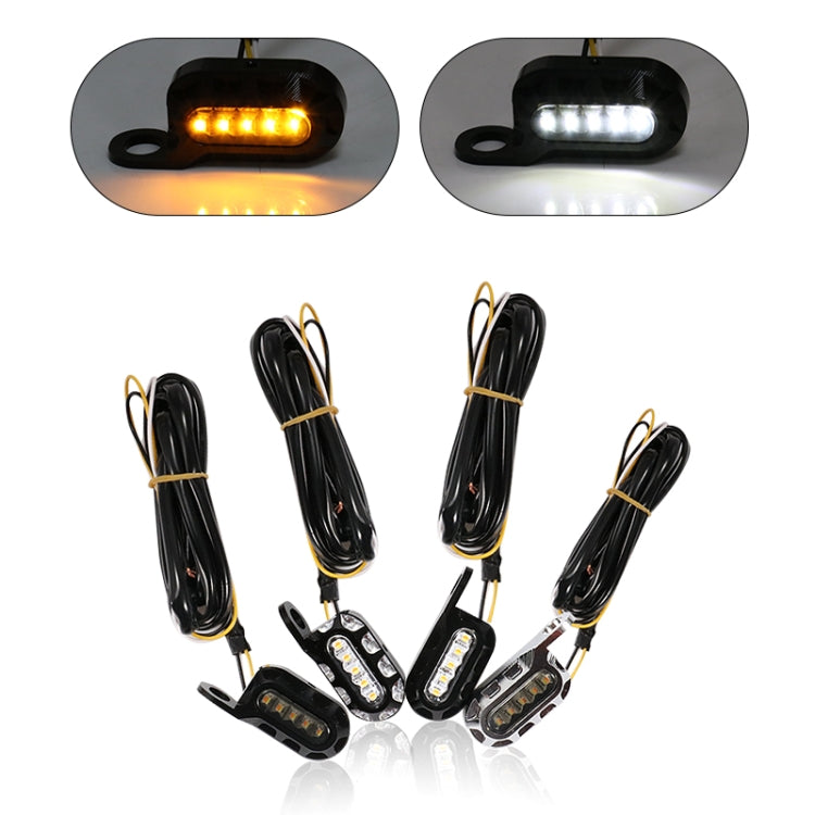 Specchietto retrovisore moto LED per Harley Sportster XL 883/1200