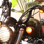 Specchietto retrovisore moto LED per Harley Sportster XL 883/1200