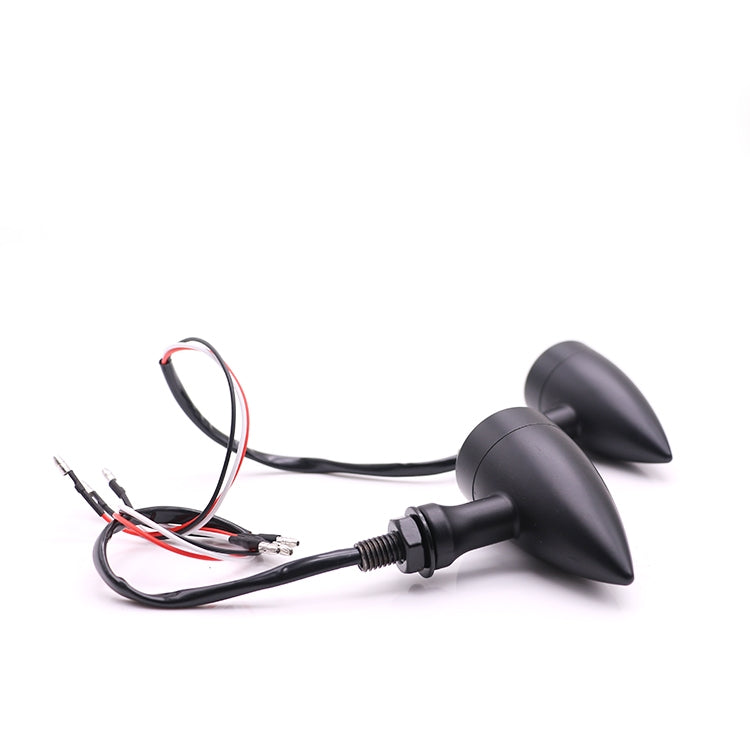 Indicatori di direzione LED per moto 12V luce gialla e rossa