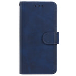 Custodia in pelle con supporto per OPPO A77 5G blu
