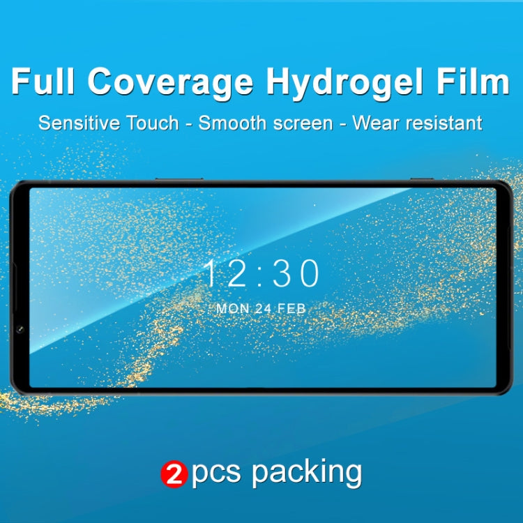 Protezione schermo curvo Hydrogel 0,15 mm per Sony Xperia 1 IV