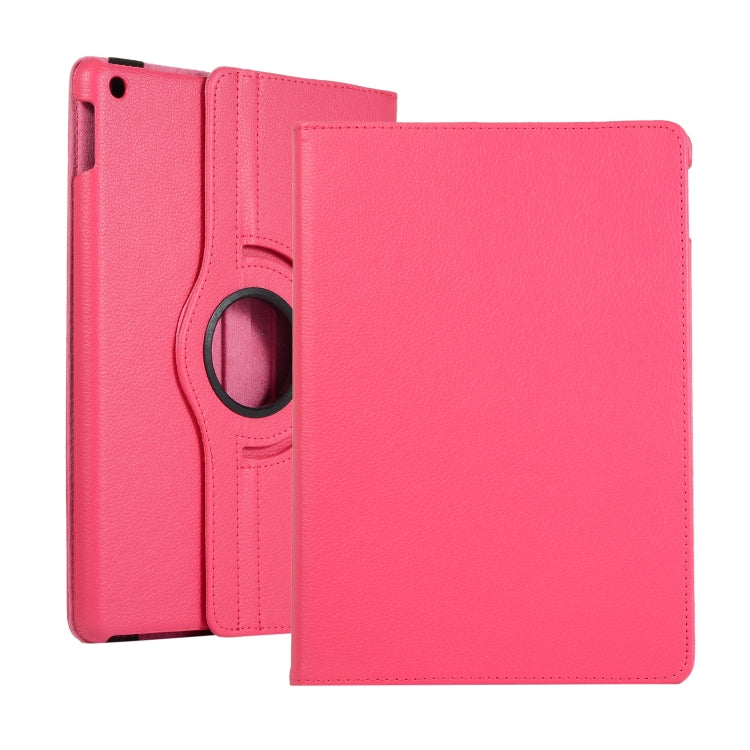 Custodia per tablet in pelle con rotazione a 360 gradi Litchi Texture per Lenovo