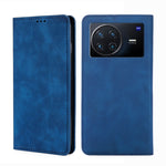 Custodia pelle con vibrazione orizzontale magnetica per vivo S12, V23, X Note e