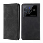 Custodia pelle con vibrazione orizzontale magnetica per vivo S12, V23, X Note e