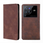 Custodia pelle con vibrazione orizzontale magnetica per vivo S12, V23, X Note e