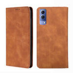 Custodia in pelle con vibrazione orizzontale magnetica per vivo X80, vivo Y53s