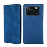 Custodia in pelle con vibrazione magnetica per Xiaomi Poco M4 Pro, Poco X4 Pro