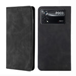 Custodia in pelle con vibrazione magnetica per Xiaomi Poco M4 Pro, Poco X4 Pro