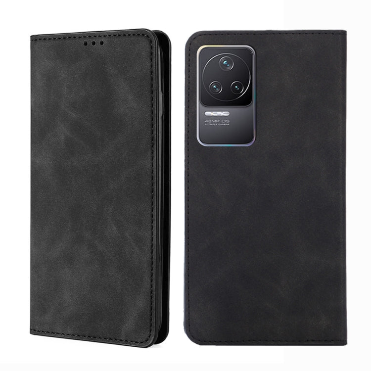 Custodia in pelle con vibrazione magnetica per Xiaomi Poco M4 Pro, Poco X4 Pro