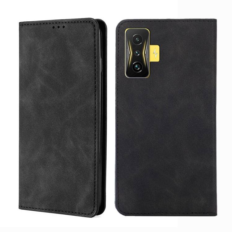Custodia in pelle con vibrazione magnetica per Xiaomi Poco M4 Pro, Poco X4 Pro