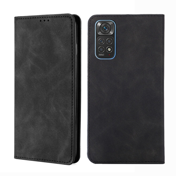 Custodia pelle con vibrazione magnetica per Xiaomi Redmi Note 11 e 12