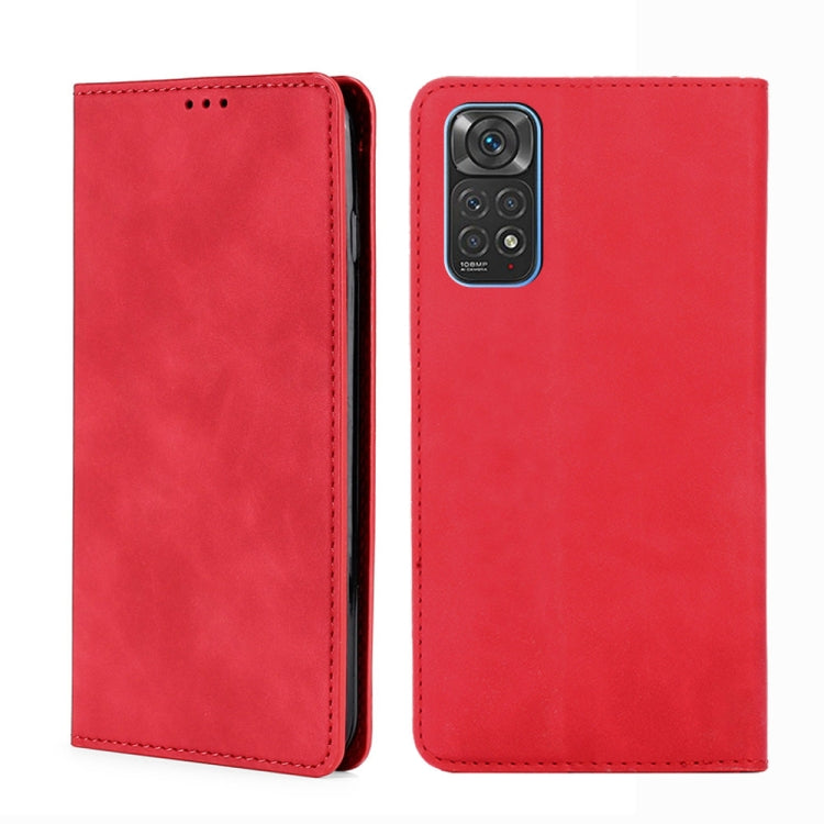 Custodia pelle con vibrazione magnetica per Xiaomi Redmi Note 11 e 12
