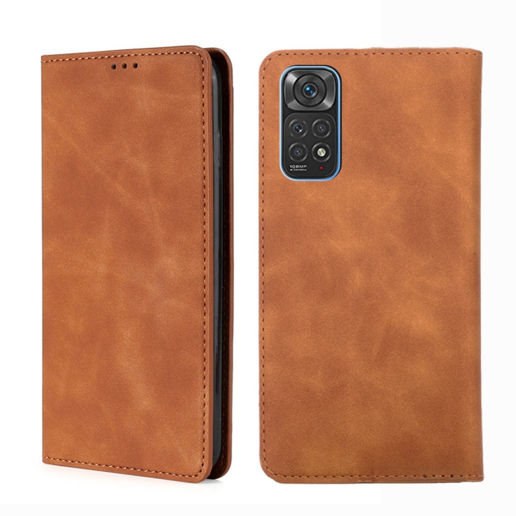 Custodia pelle con vibrazione magnetica per Xiaomi Redmi Note 11 e 12