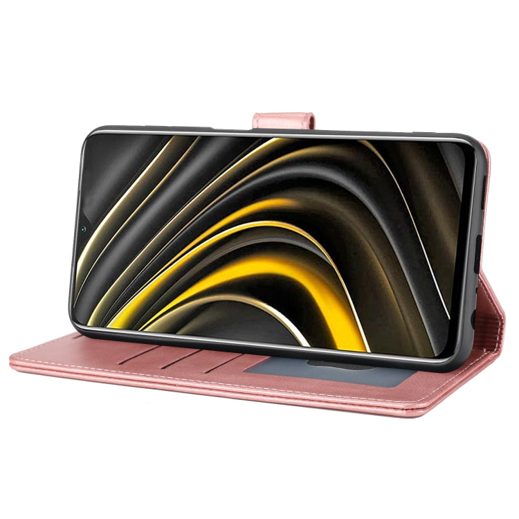 Custodia in pelle con flip a portafoglio per Xiaomi Redmi 9T, Redmi 10 4G, Redmi