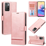 Custodia in pelle con flip a portafoglio per Xiaomi Redmi 9T, Redmi 10 4G, Redmi